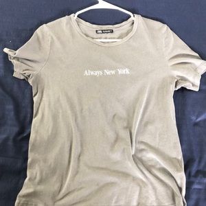 Zara graphic tee!